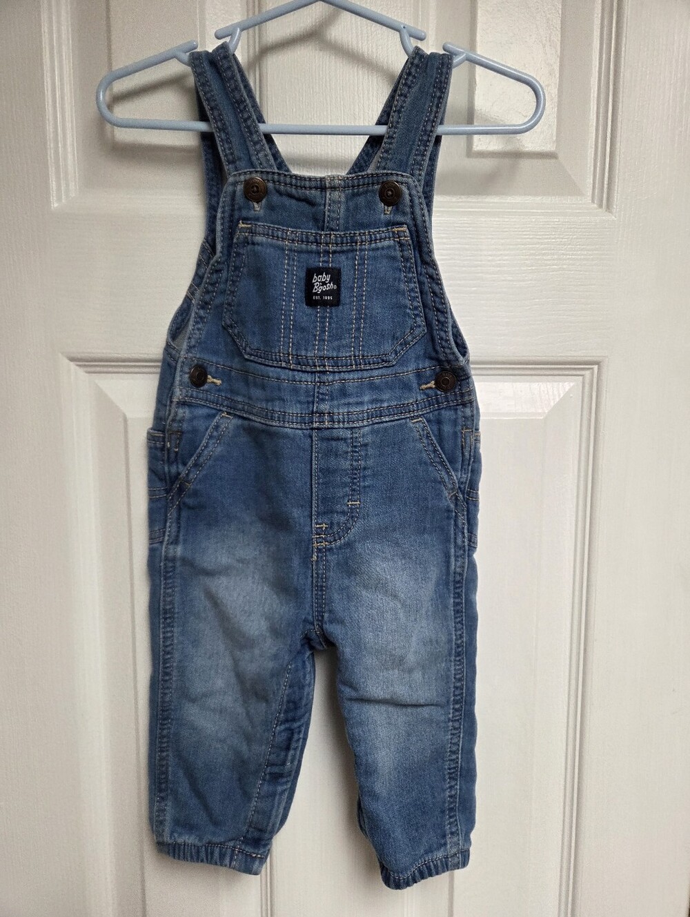 Baby B'Gosh Blue Denim Kids Overalls 9 Month
